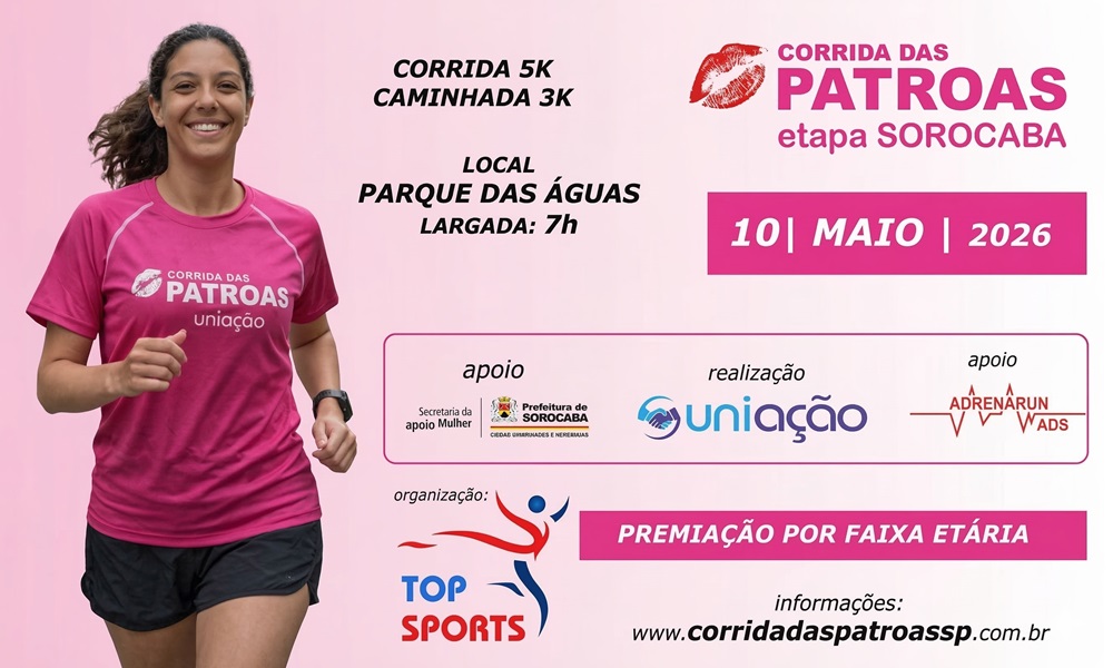 CORRIDA DAS PATROAS